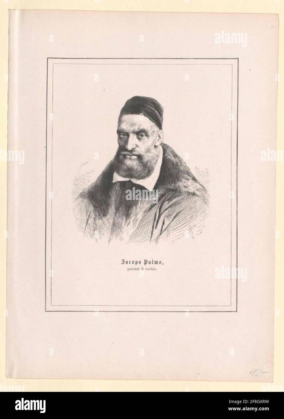 Palma, Jacopo. Banque D'Images