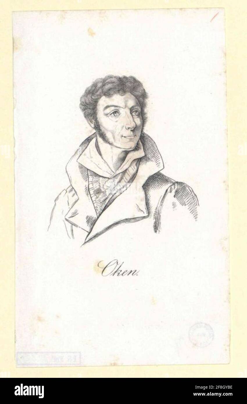 Oken, Lorenz 1811/1840 Banque D'Images