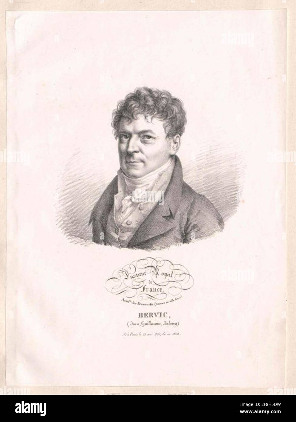 Charles Clément Bervic, Charles Gravier, Count of Vergennes