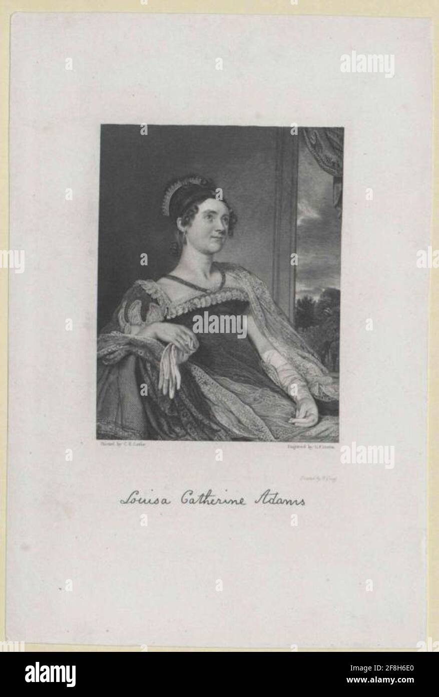 Johnson, Louisa Catherine . Banque D'Images
