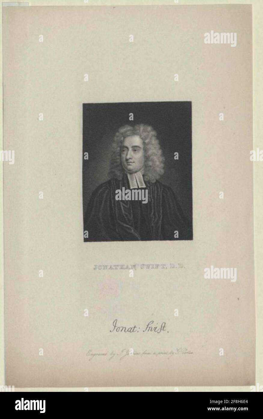 SWIFT, Jonathan . Banque D'Images