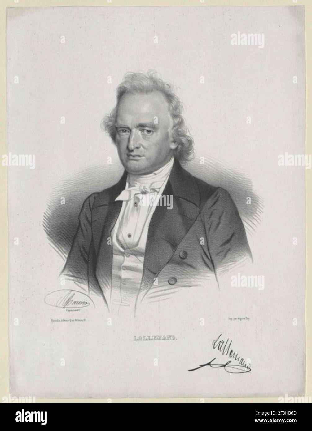 Allemand, Claude François. Banque D'Images
