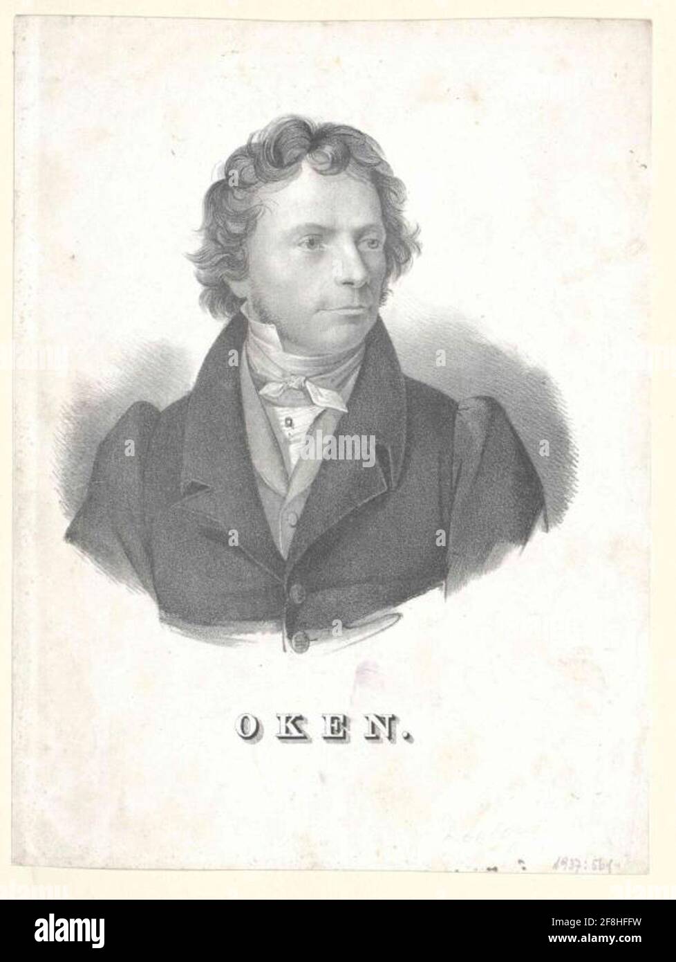 Oken, Lorenz. Banque D'Images