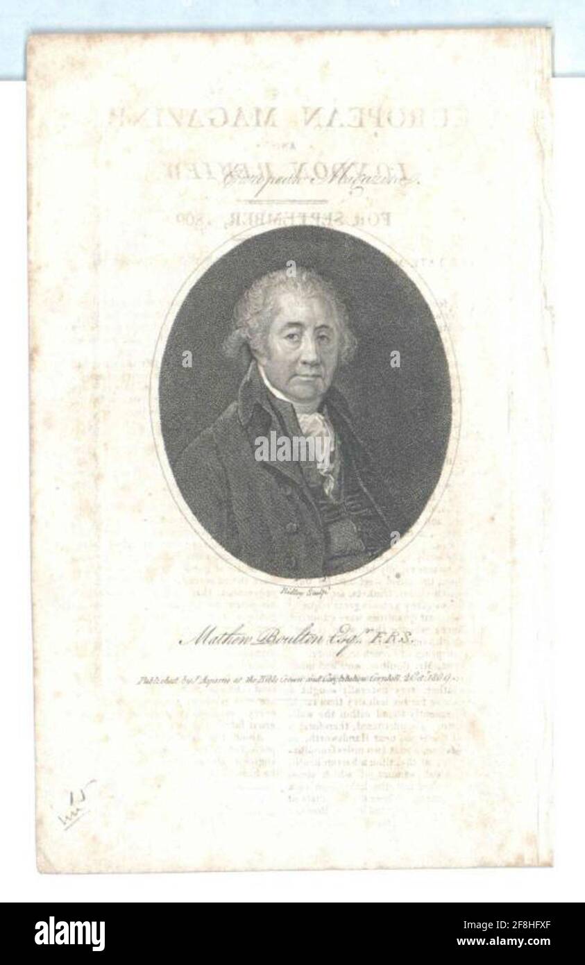 Boulton, Matthew. Banque D'Images