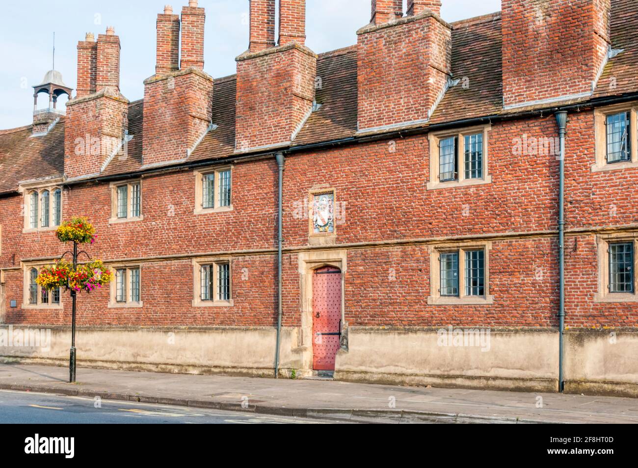 Almshres de Gray du XVIIe siècle dans East Street, Taunton, fondée par Robert Gray. Toujours utilisé comme hébergement protégé. Banque D'Images