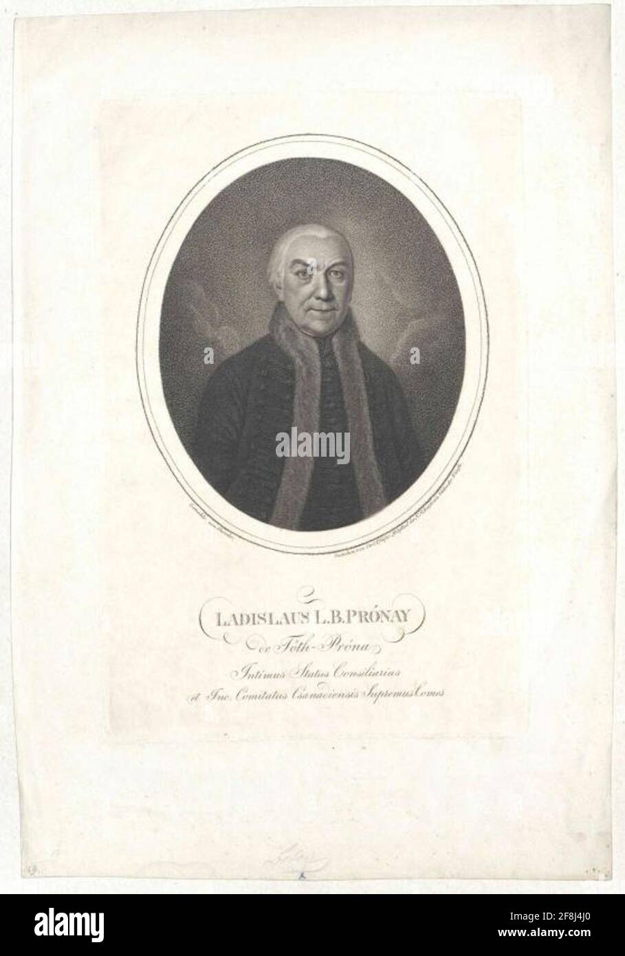 Prónay, Ladislas Freiherr von. Banque D'Images