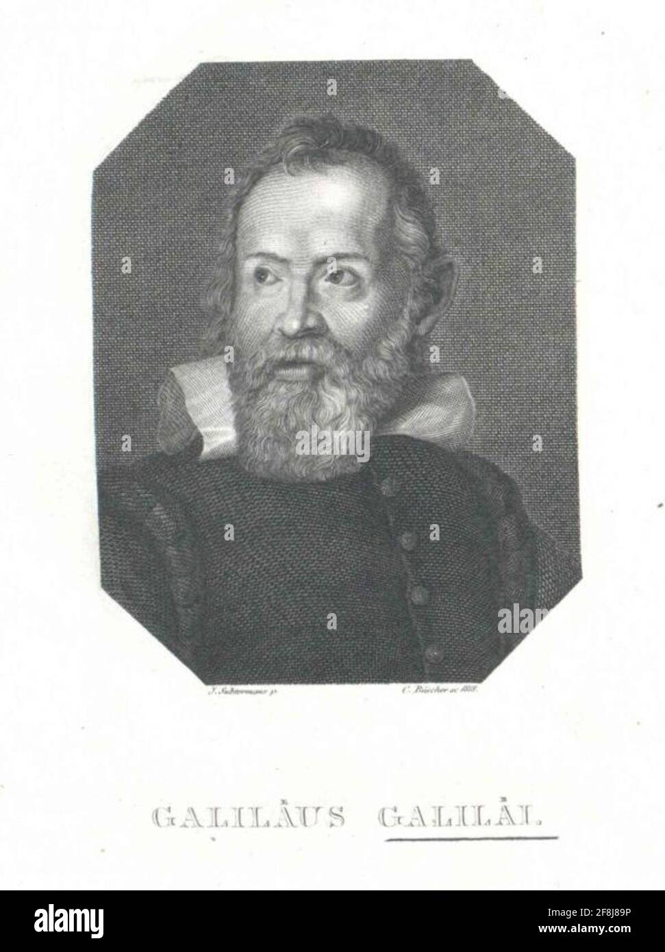 Galilei, Galileo. Banque D'Images