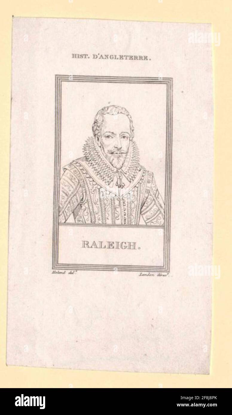 Raleigh, Walter . Banque D'Images