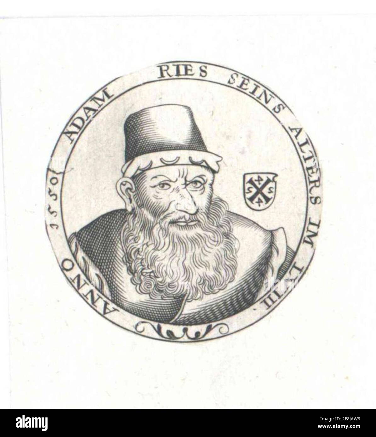 Riese, Adam . Banque D'Images