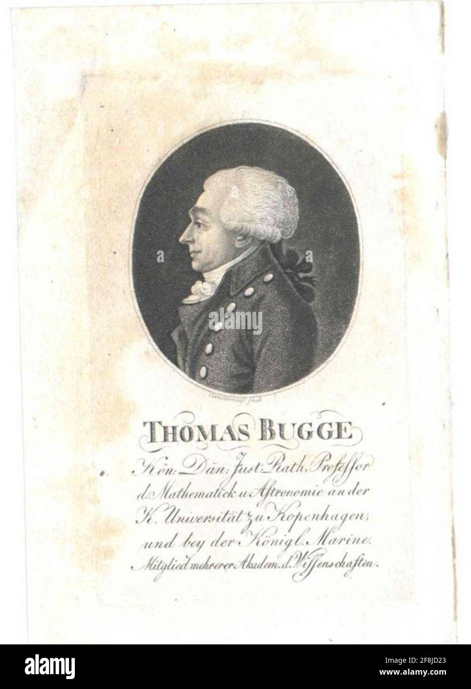 Bugge, Thomas. Banque D'Images