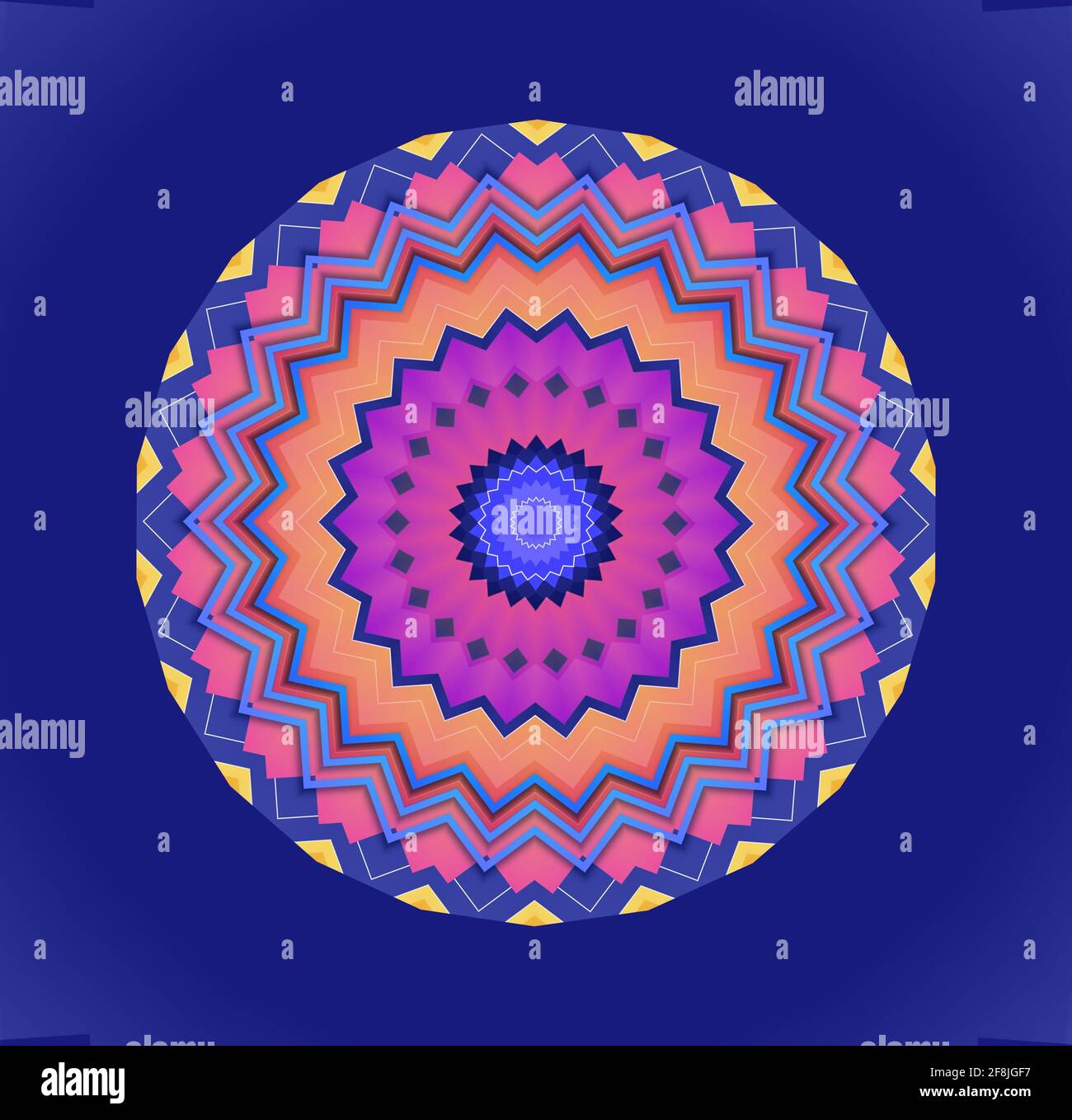 Résumé motif transparent coloré Banque D'Images