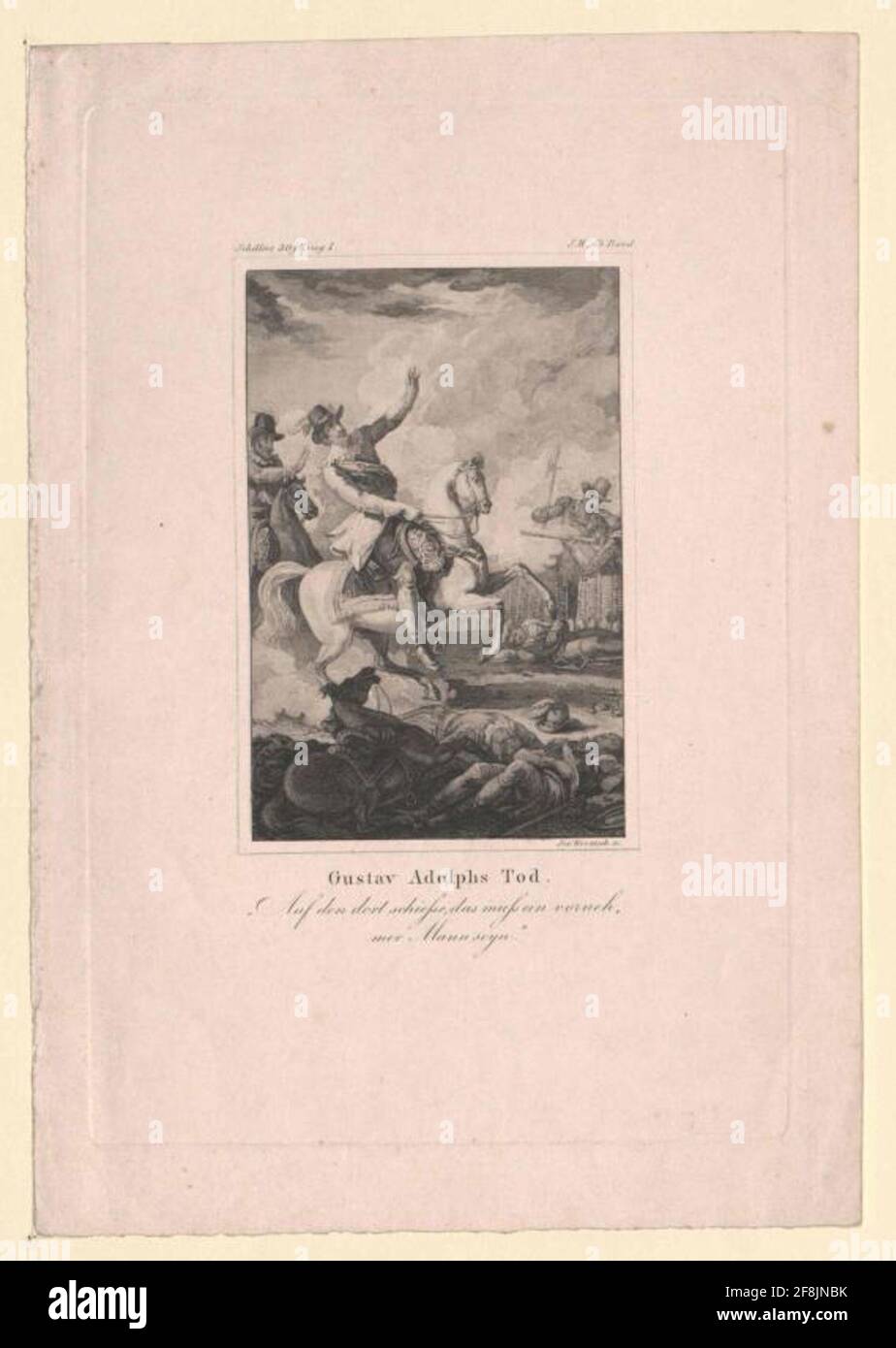 Gustav II Adolf, roi de Suède. Banque D'Images