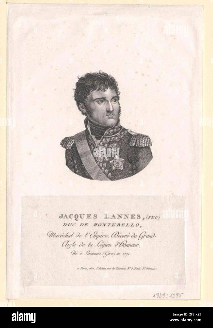 Lannes, Jean Duc de Montebello. Banque D'Images