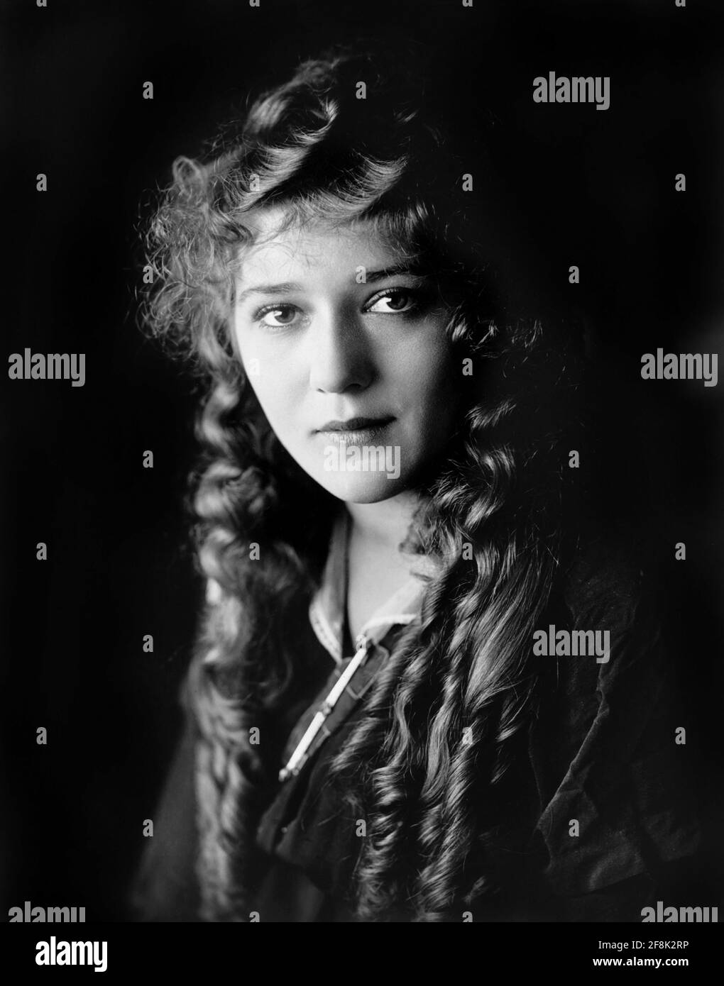 Mary Pickford. Portrait de l'actrice canado-américaine Gladys Marie Smith (1892 -1979) c. 1910 Banque D'Images