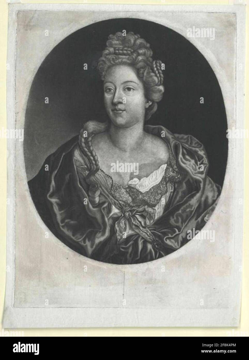 Anna Maria Luise, princesse d'Orléans. Banque D'Images