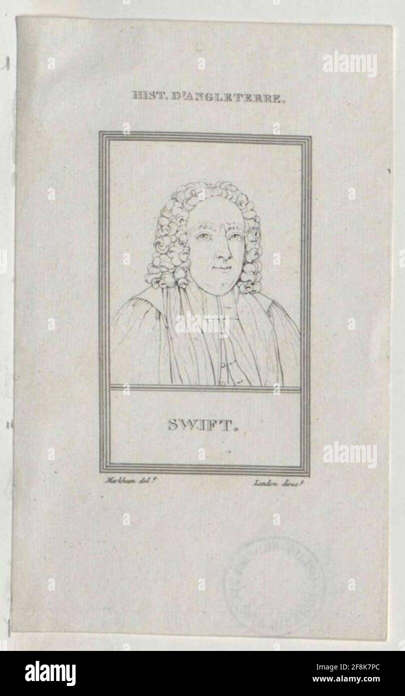 SWIFT, Jonathan . Banque D'Images