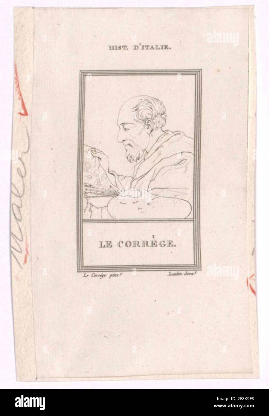 Correggio . Banque D'Images