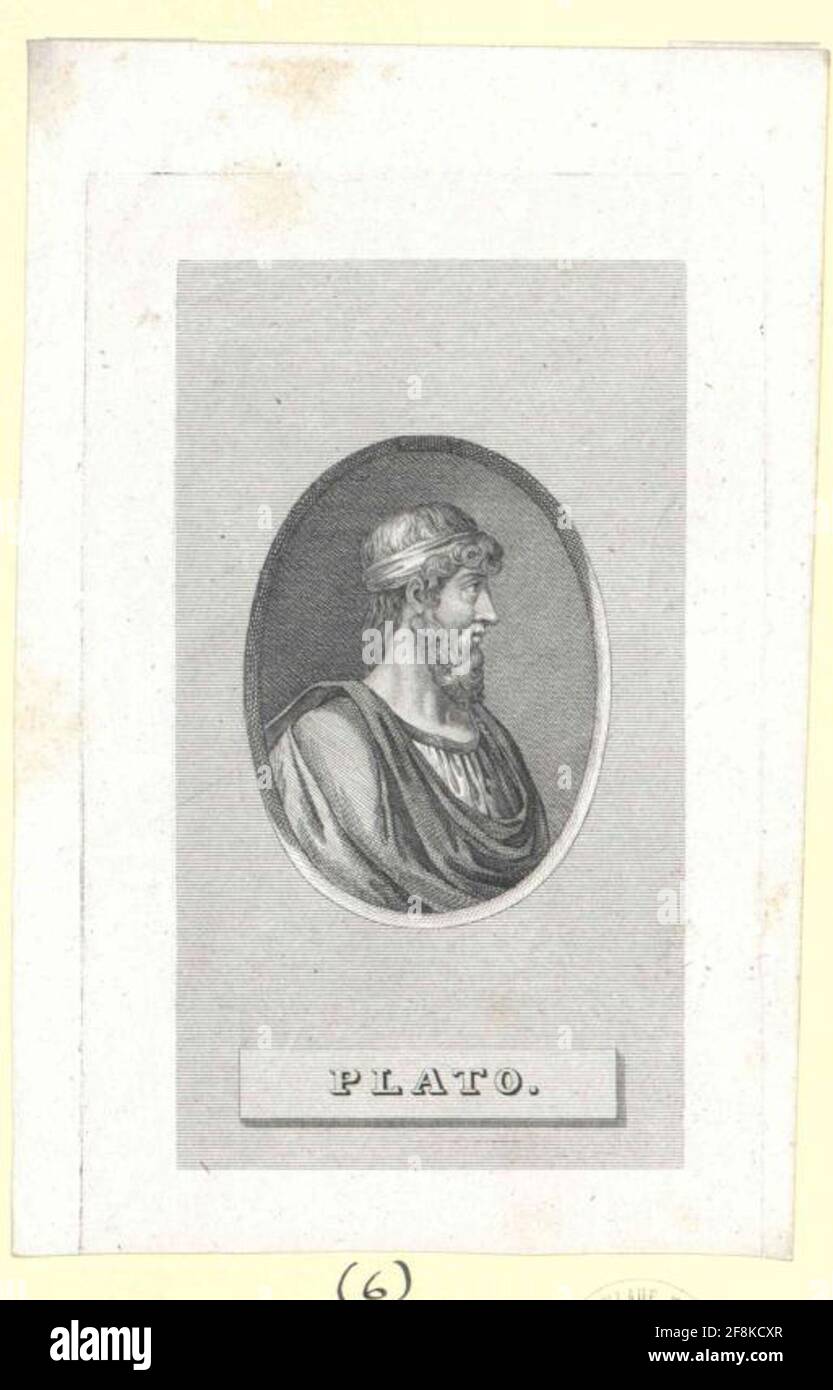 Platon . Banque D'Images