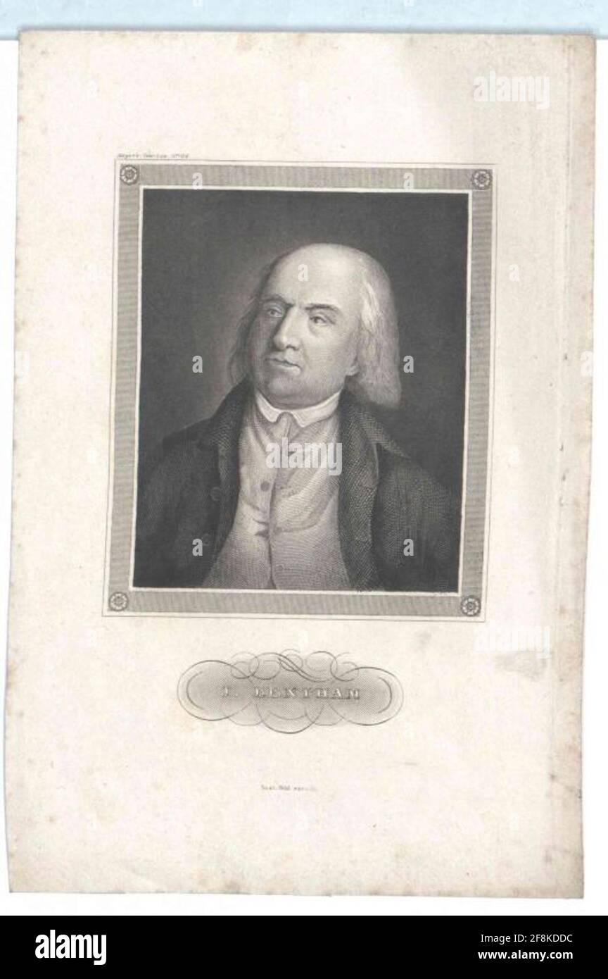 Bentham, Jeremy Éditeur: Institut bibliographique Dating: 1839/1855 Banque D'Images