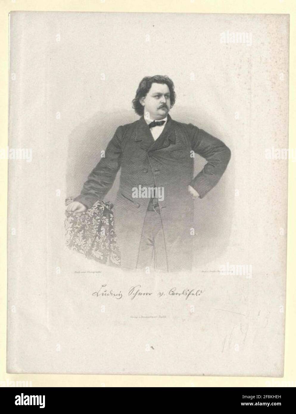 Schnorr-Carolsfeld, Ludwig of. Banque D'Images