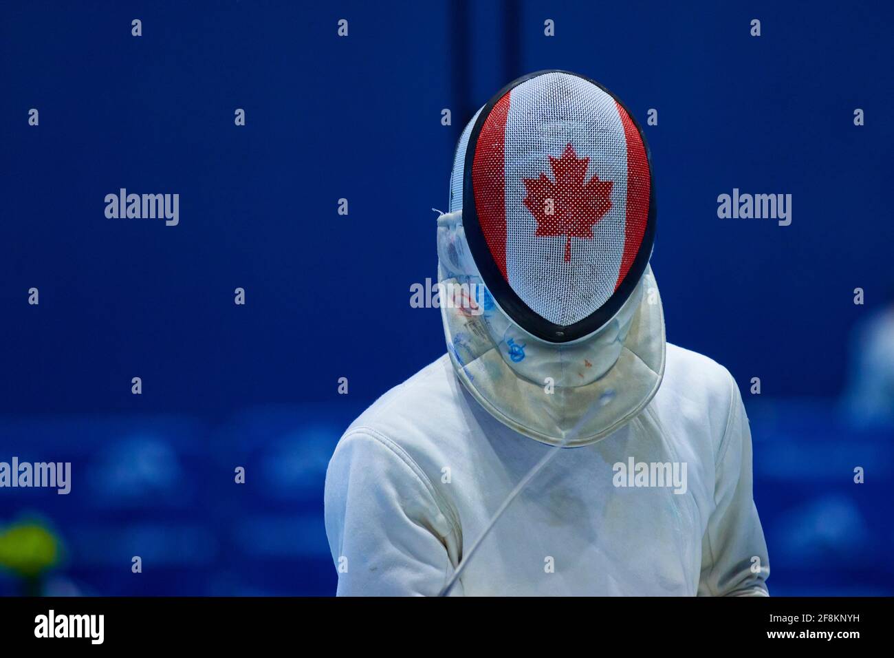 Coupe du monde d'escrime à Vancouver Banque D'Images