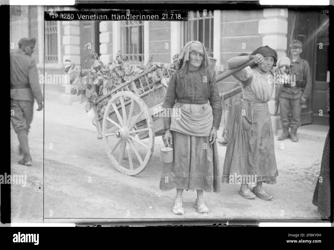 Venetian Traders Veneto; photographe: Mesure de la guerre 5. Banque D'Images