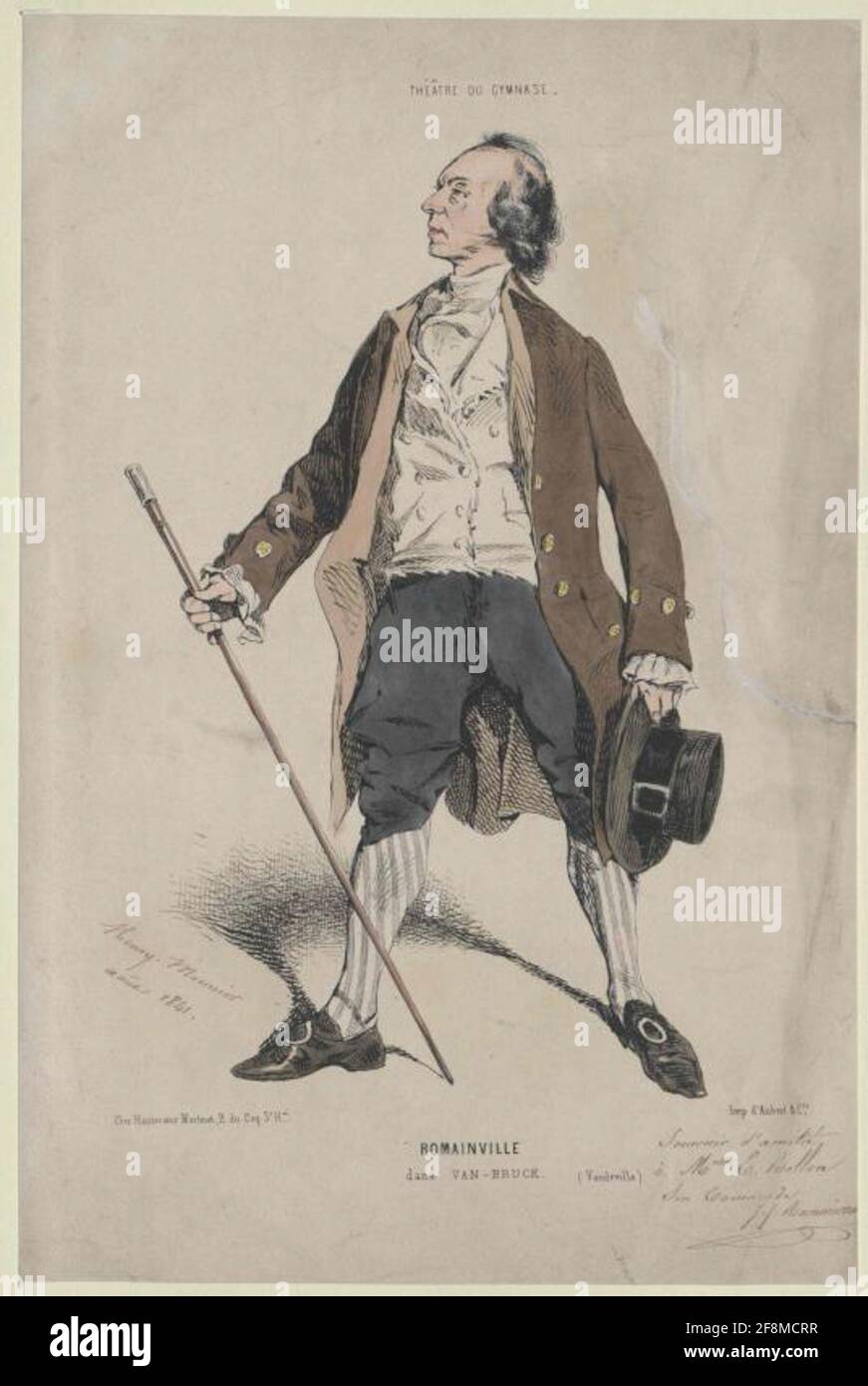 Romainville, J. F.. Banque D'Images