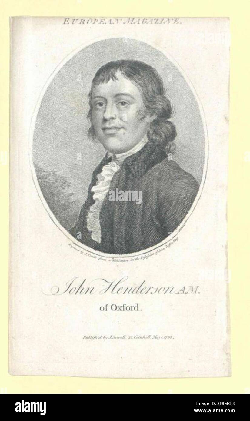 Henderson, John . Banque D'Images