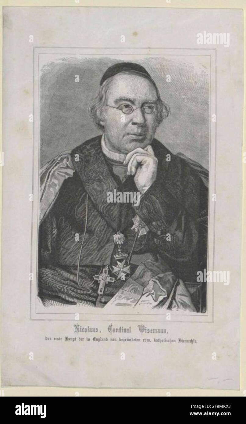 Wiseman, Nicholas Patrick Stephen . Banque D'Images