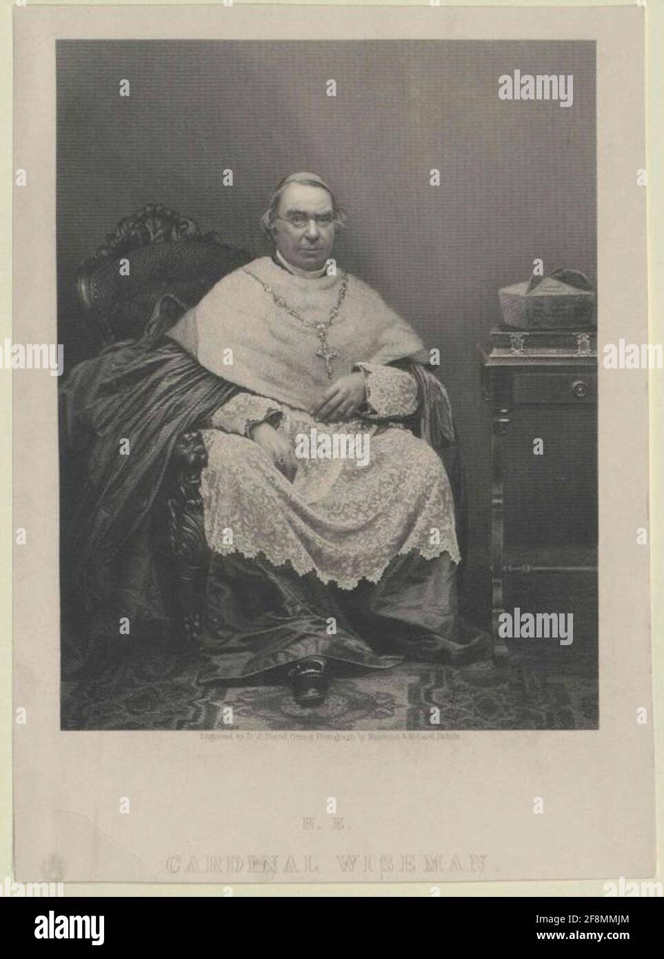 Wiseman, Nicholas Patrick Stephen . Banque D'Images