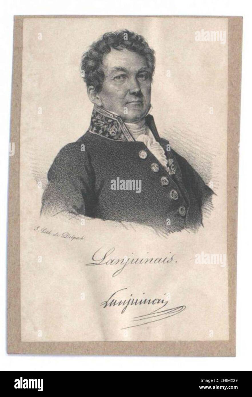 Lanjuinais, Jean-Denis Comte. Banque D'Images