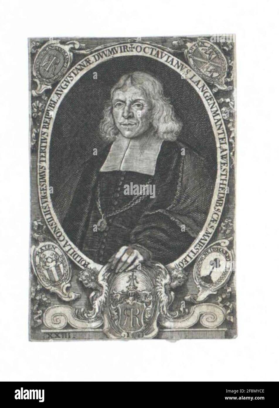 Long manteau de Westheim, Octavian. Banque D'Images