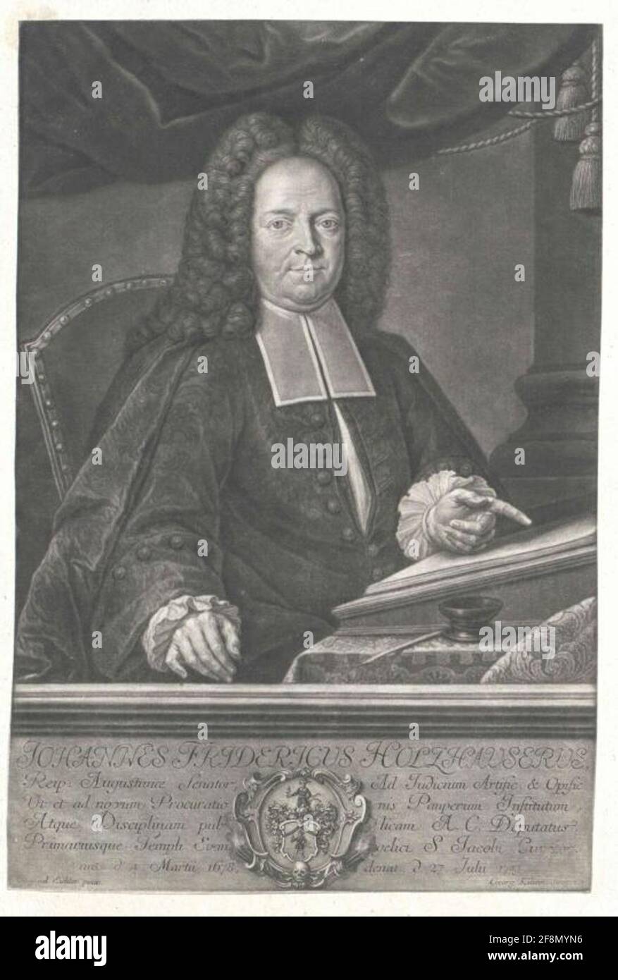 Holzhauser, Johann Friedrich. Banque D'Images