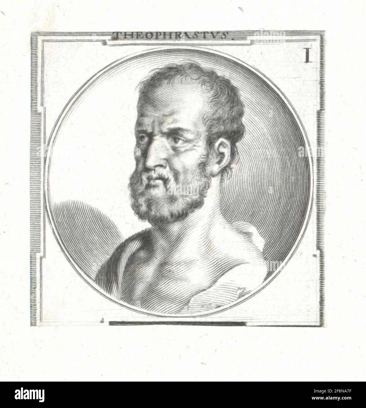Theophrastus Stecher: Kilian, Bartholomew (2) Rapporteur pour avis: Sandrart, Joachim of (The Elder) Banque D'Images