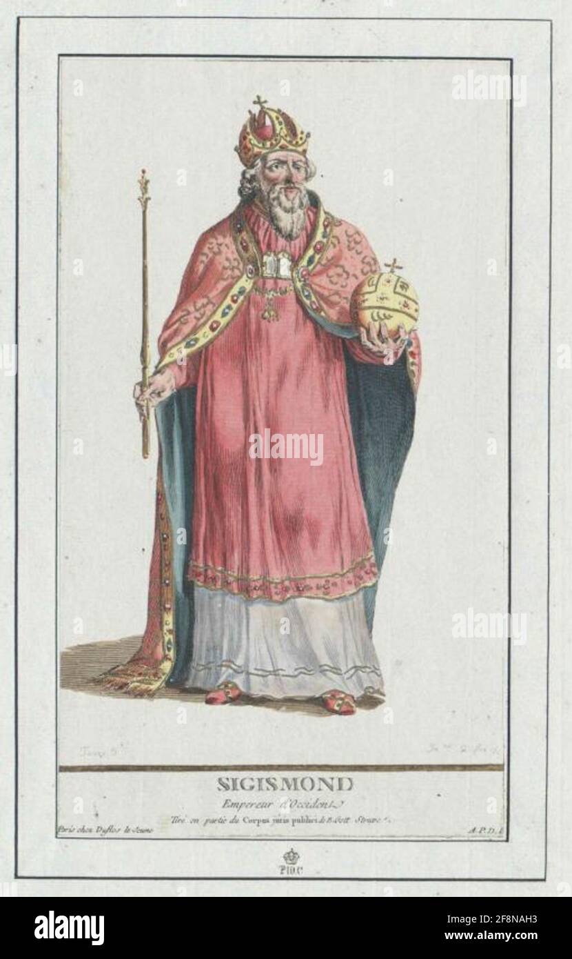 Sigismund I., Kaiser . Banque D'Images