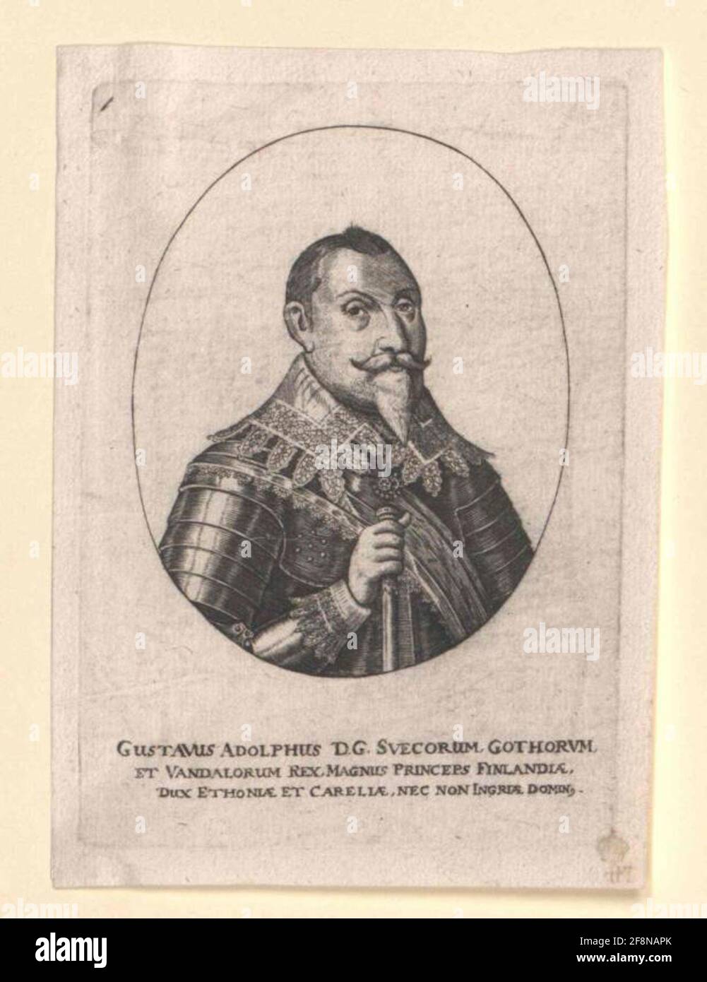 Gustav II Adolf, roi de Suède. Banque D'Images