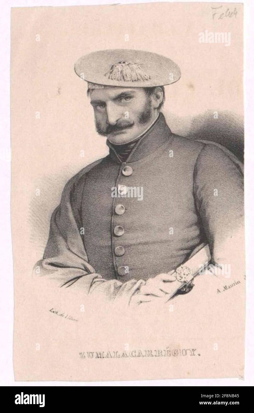 Zumalacárregui, Thomas. Banque D'Images