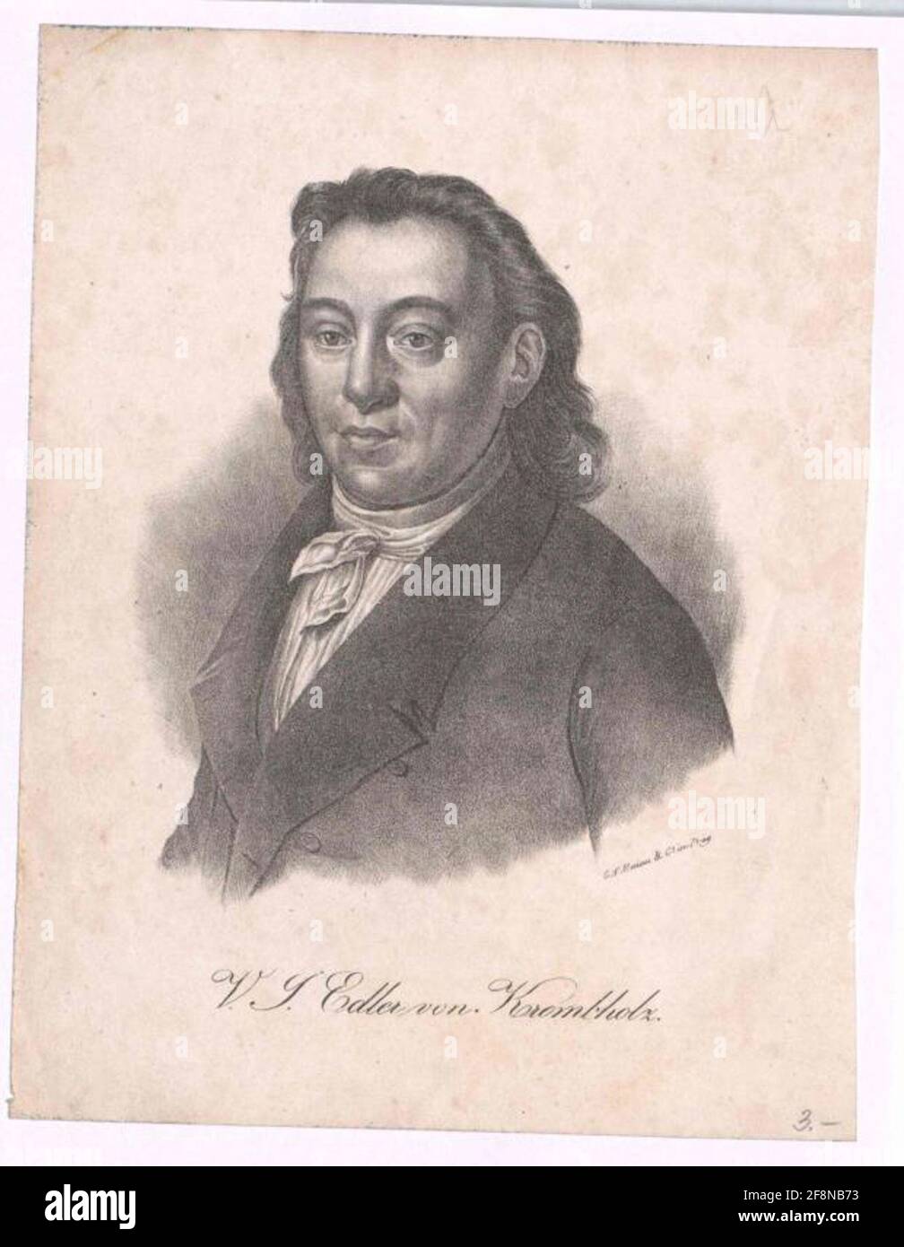 Krombawood, le noble de Julius Vínenck. Banque D'Images