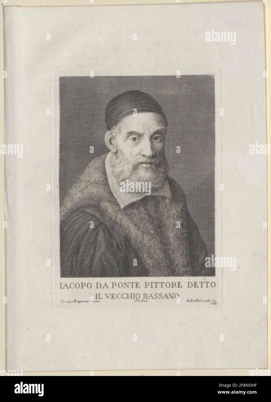 Bassano, Giacomo. Banque D'Images