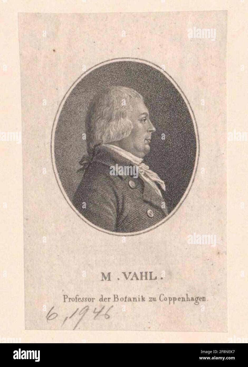 Vahl, Martin. Banque D'Images