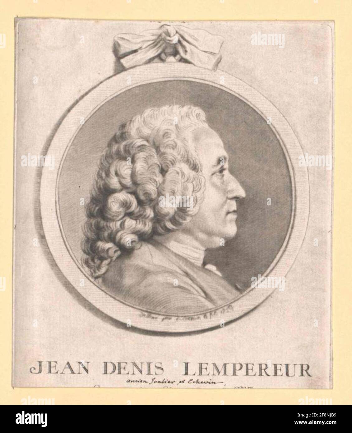 Lemcoeur, Jean Denis . Banque D'Images
