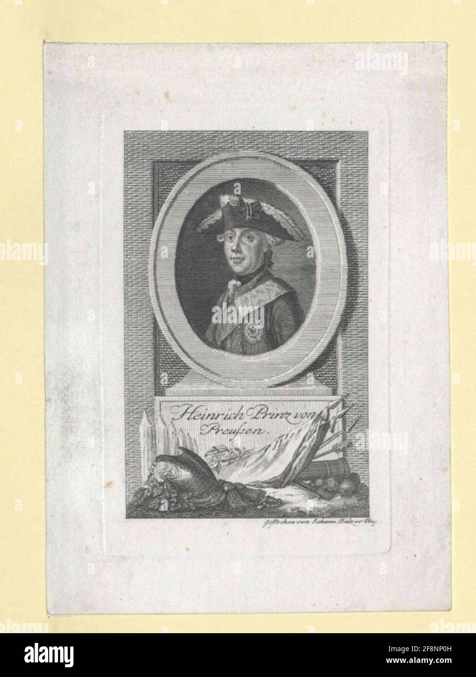 Heinrich, prince de Prusse. Banque D'Images