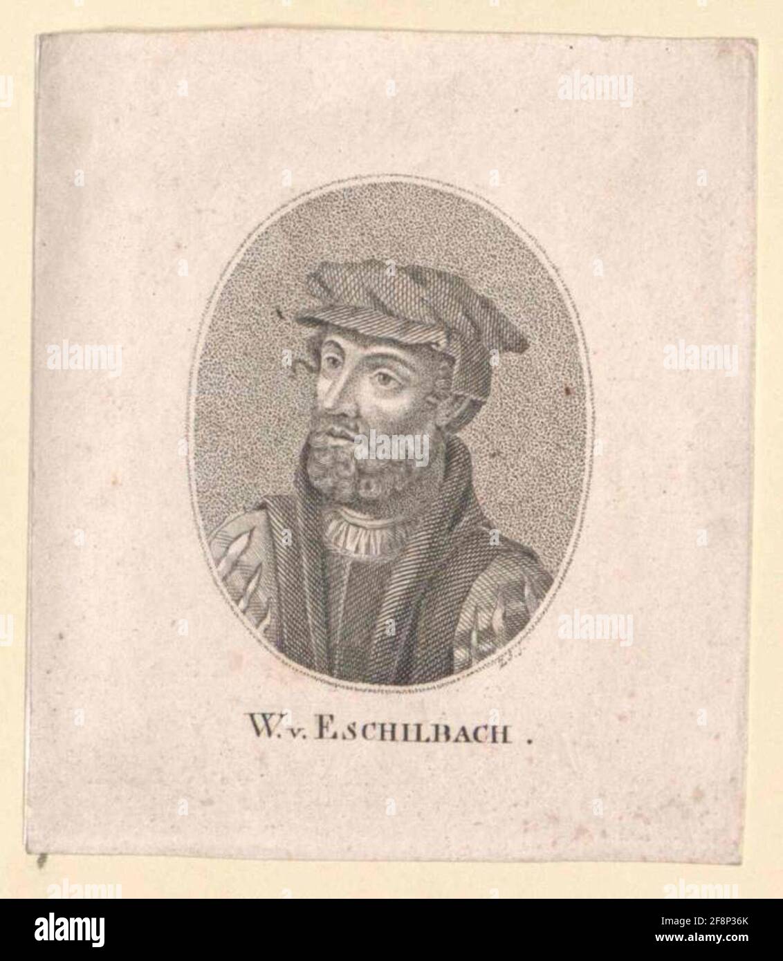 Wolfram d'Eschenbach. Banque D'Images