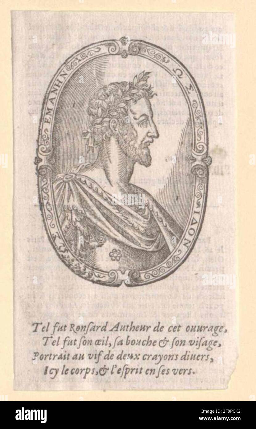 Ronsard, Pierre de 1576/1650 Banque D'Images