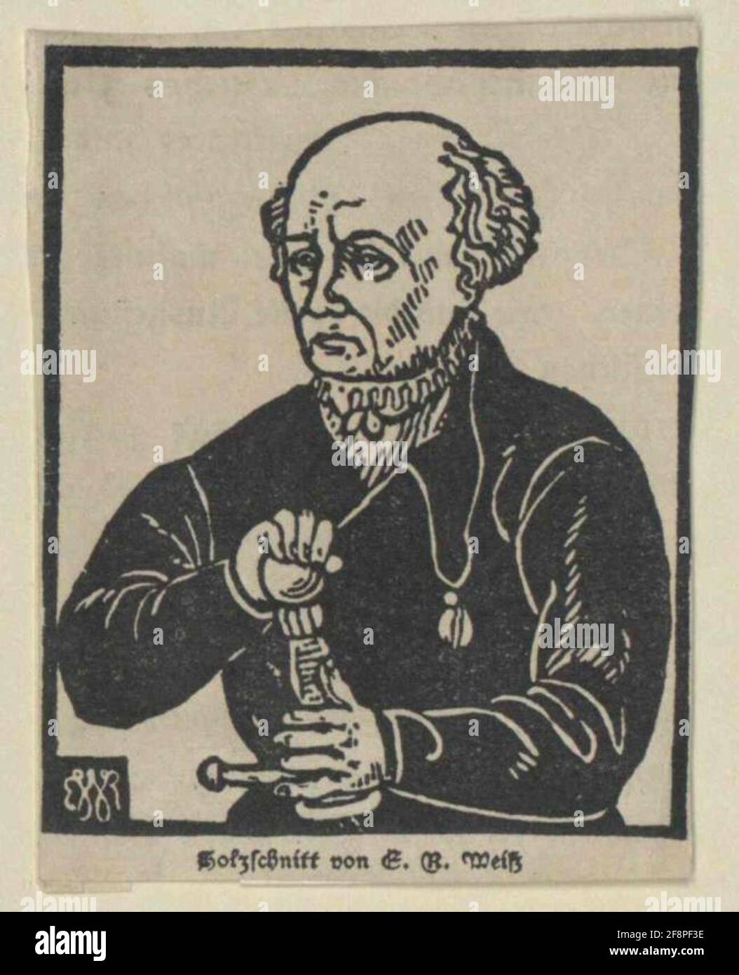 Paracelse . Banque D'Images