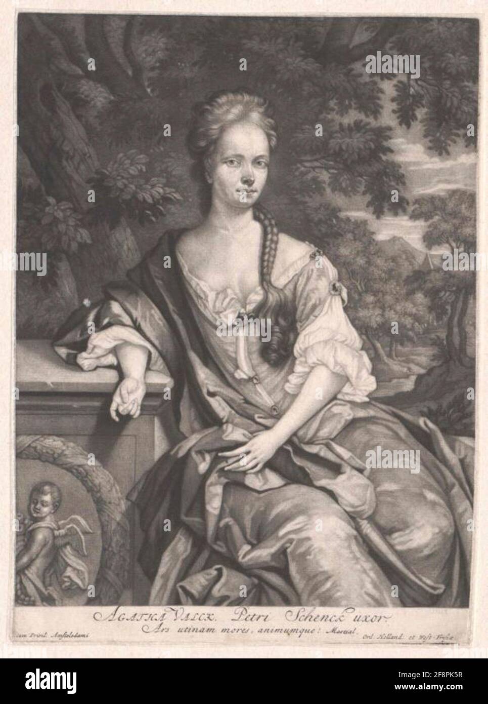 Valck, Agatha. Banque D'Images