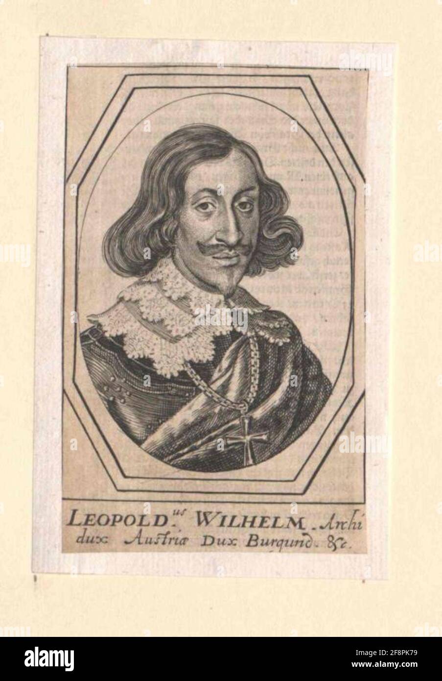 Leopold Wilhelm, Archiduc d'Autriche. Banque D'Images