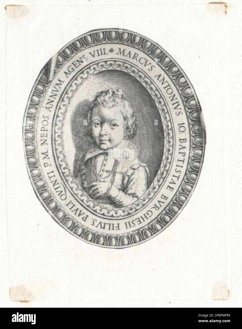 Borghèse, Marco Antonio. Banque D'Images