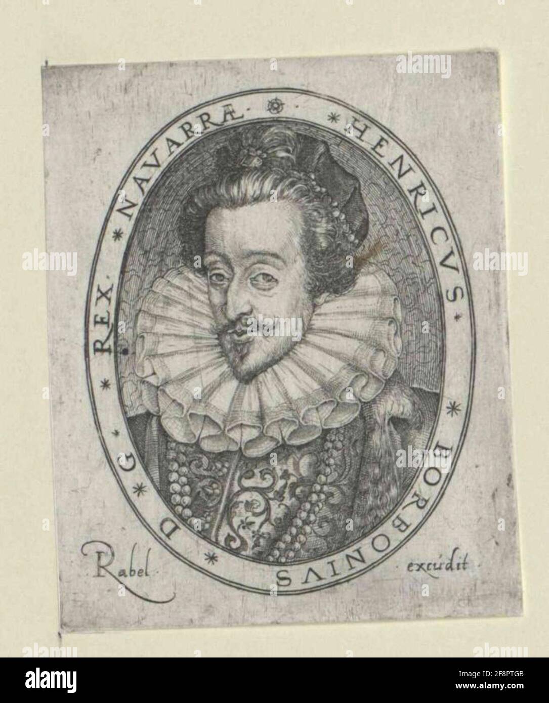 Heinrich IV., Roi de France. Banque D'Images