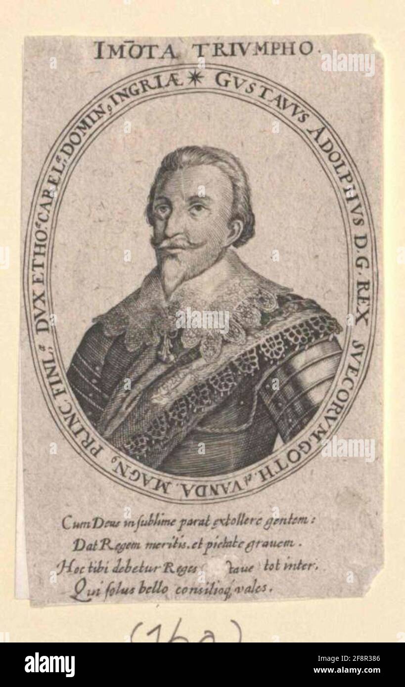 Gustav II Adolf, roi de Suède. Banque D'Images